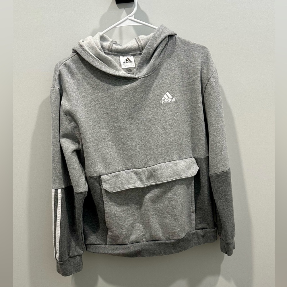 Boys adidas hooded sweatshirt